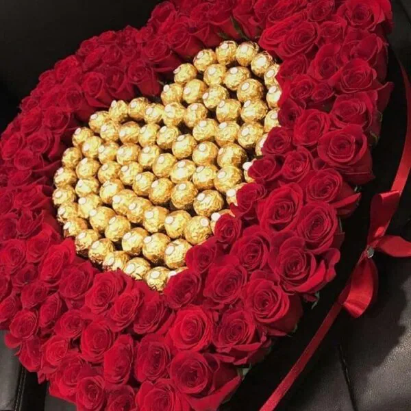 Choco love heart